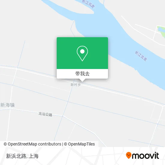 新浜北路地图