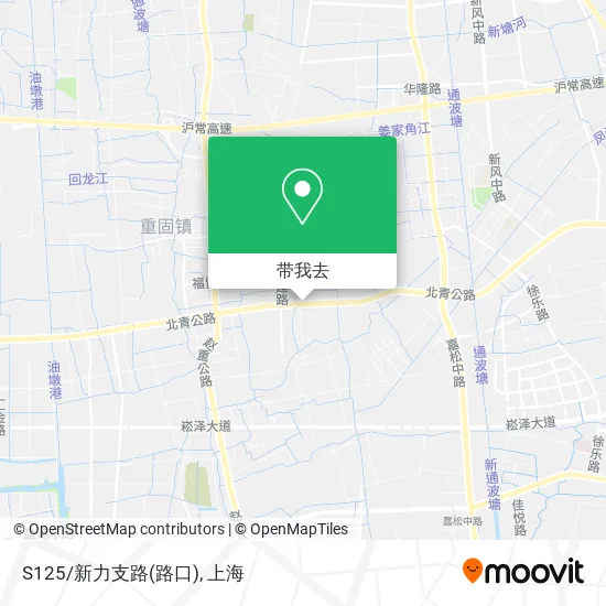 S125/新力支路(路口)地图