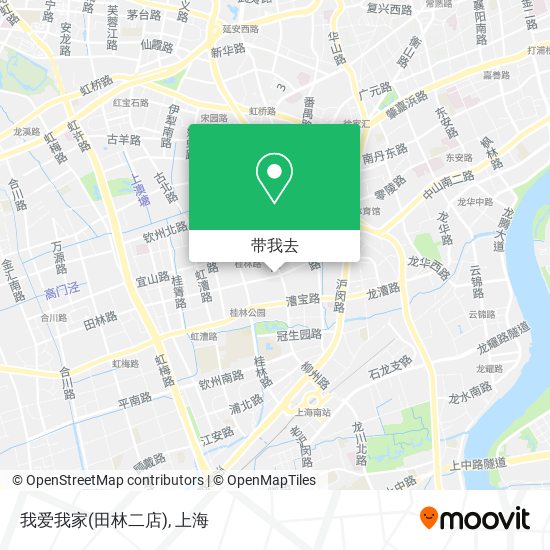 我爱我家(田林二店)地图