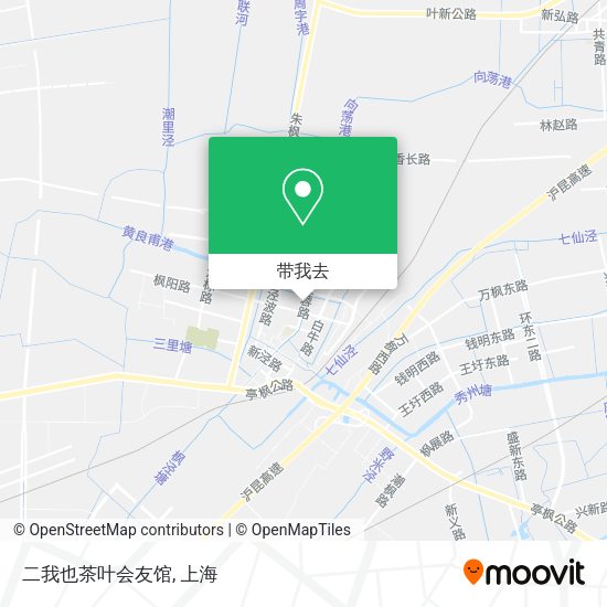 二我也茶叶会友馆地图