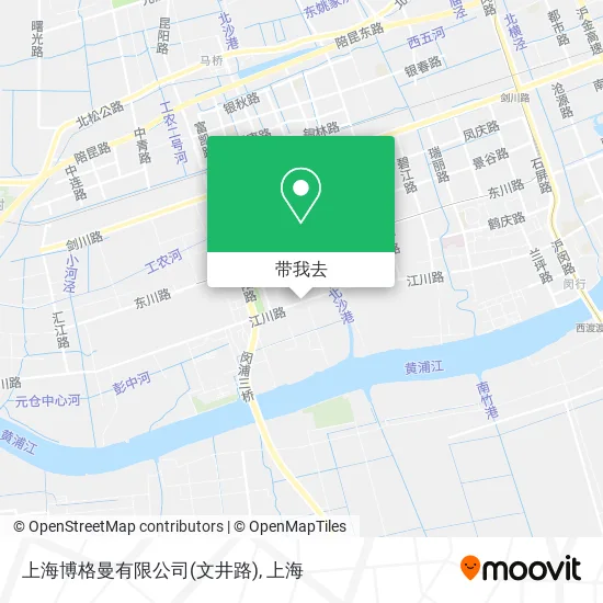 上海博格曼有限公司(文井路)地图