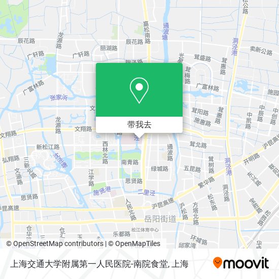 上海交通大学附属第一人民医院-南院食堂地图