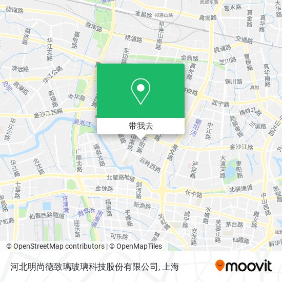 河北明尚德致璃玻璃科技股份有限公司地图