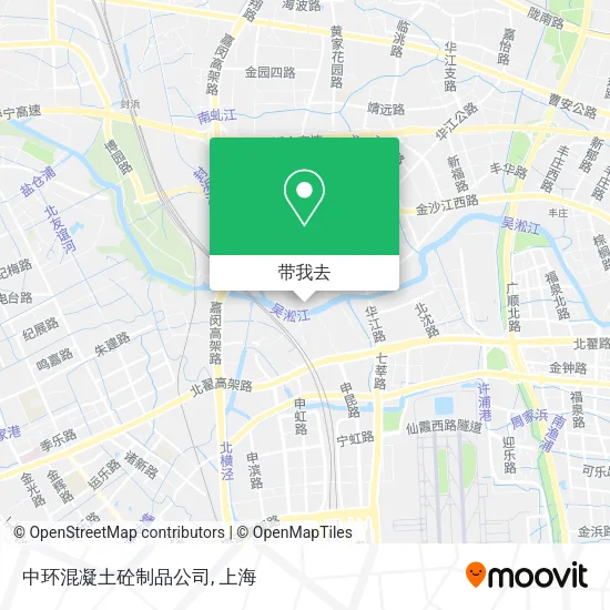 中环混凝土砼制品公司地图