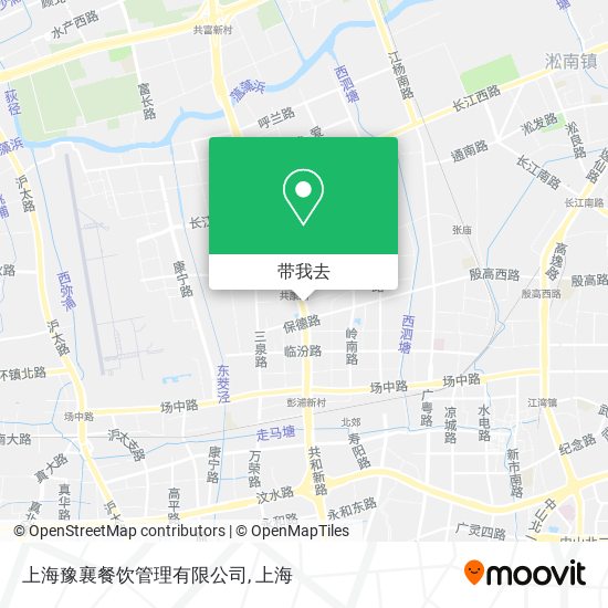 上海豫襄餐饮管理有限公司地图