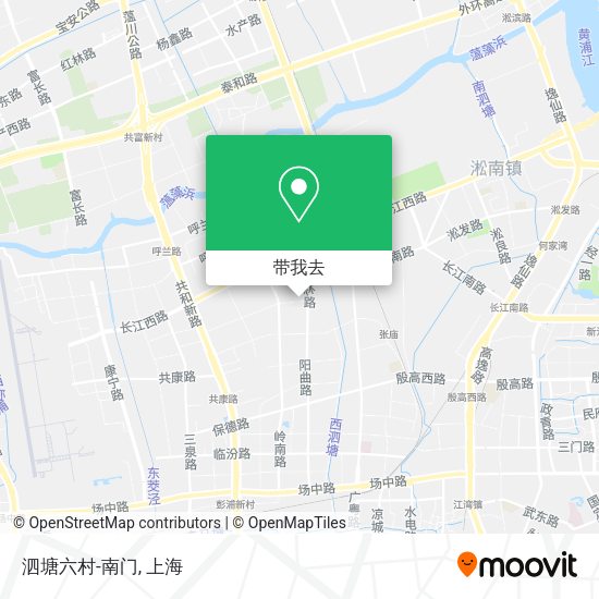 泗塘六村-南门地图