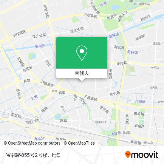 宝祁路855号2号楼地图