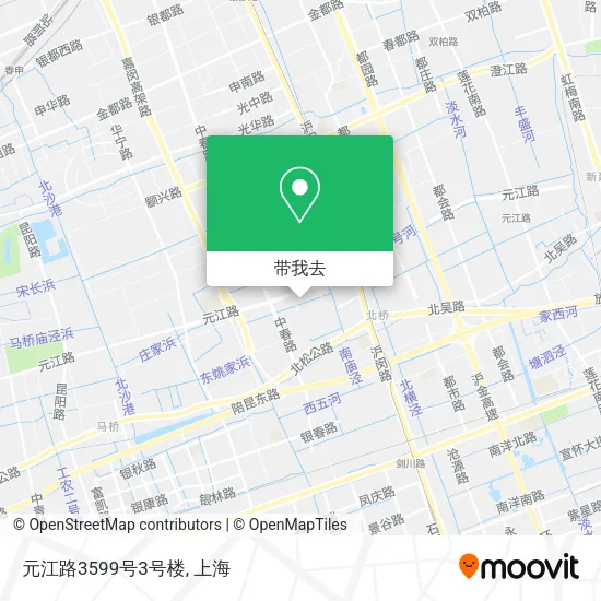 元江路3599号3号楼地图