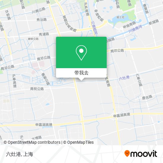 六灶港地图