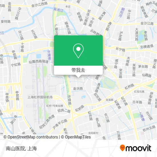 南山医院地图