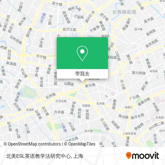 北美ESL英语教学法研究中心地图