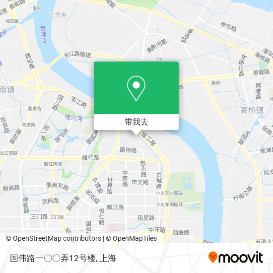 国伟路一〇〇弄12号楼地图