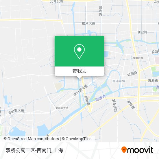 双桥公寓二区-西南门地图
