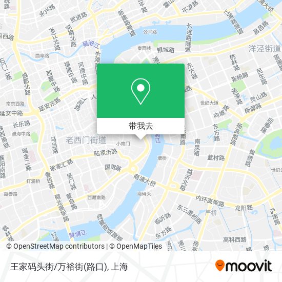 王家码头街/万裕街(路口)地图
