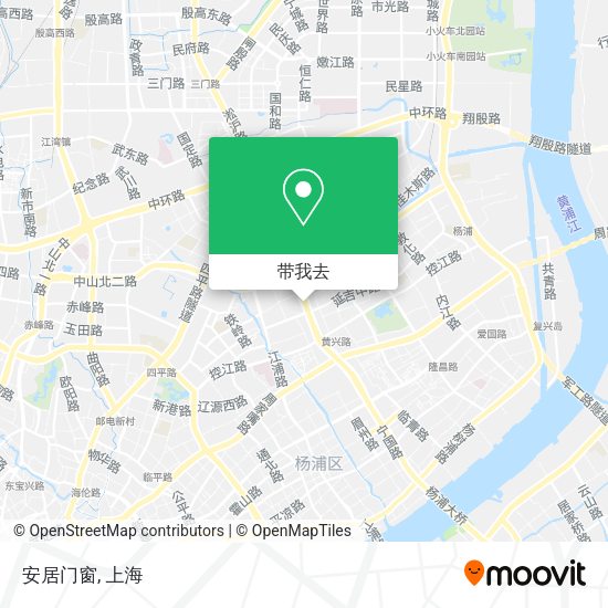 安居门窗地图