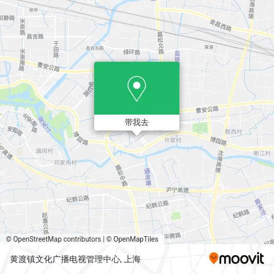 黄渡镇文化广播电视管理中心地图