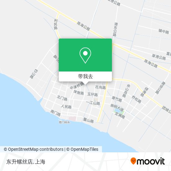 东升螺丝店地图