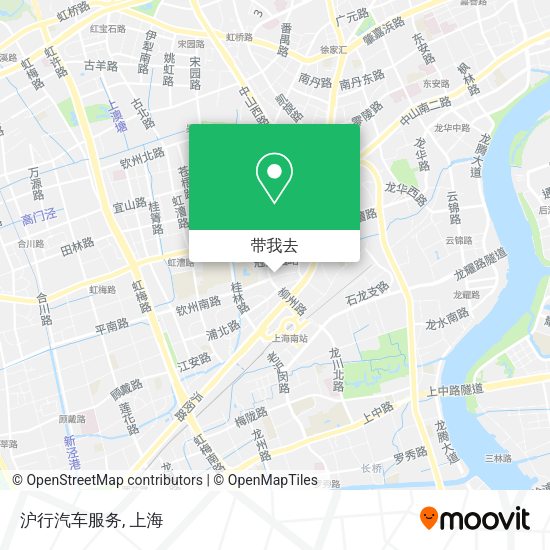 沪行汽车服务地图