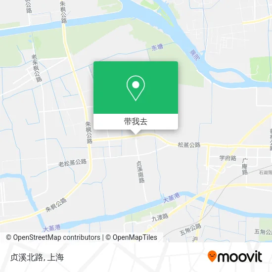 贞溪北路地图