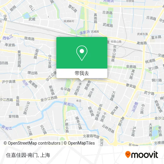 住嘉佳园-南门地图