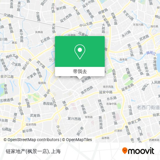 链家地产(枫景一店)地图