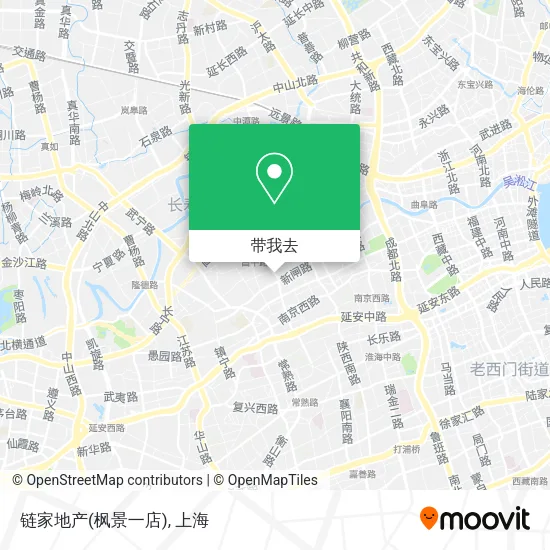 链家地产(枫景一店)地图