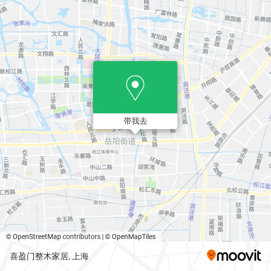 喜盈门整木家居地图