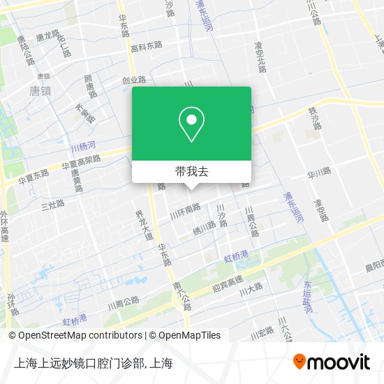 上海上远妙镜口腔门诊部地图