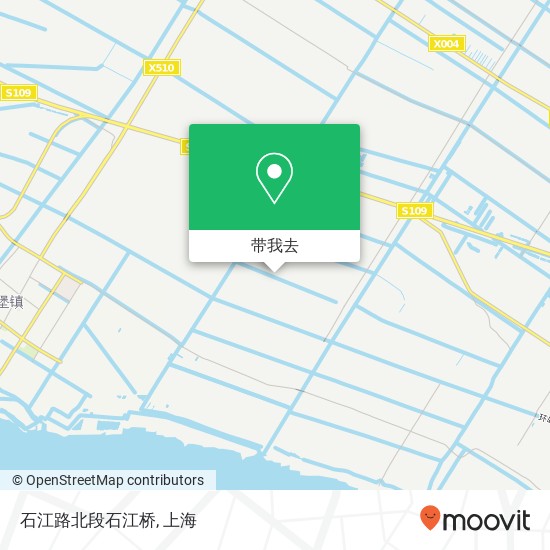 石江路北段石江桥地图