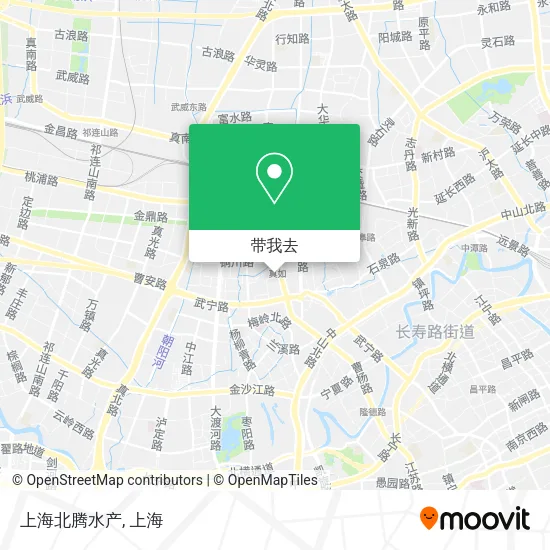 上海北腾水产地图