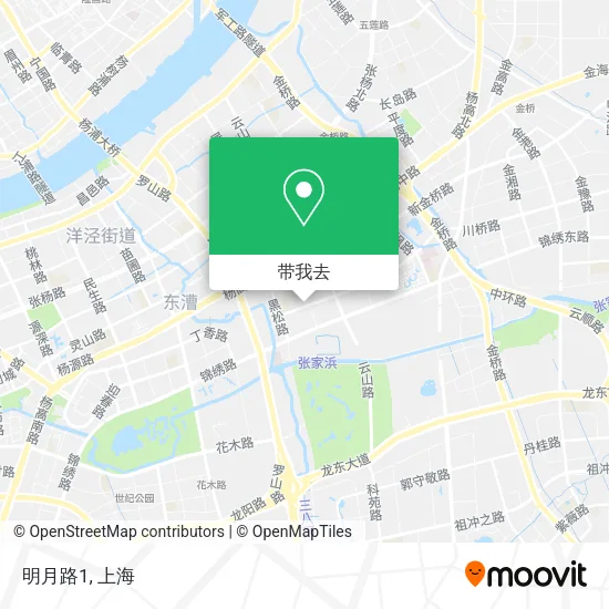 明月路1地图
