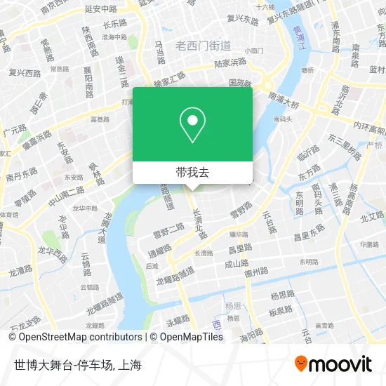 世博大舞台-停车场地图