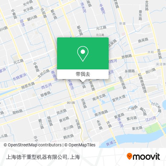 上海德干重型机器有限公司地图