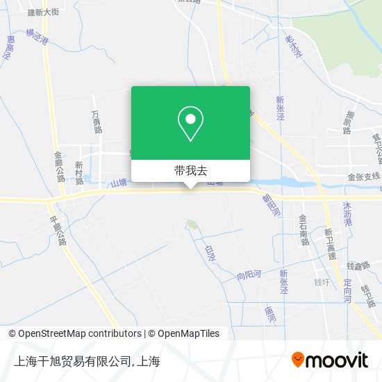上海干旭贸易有限公司地图