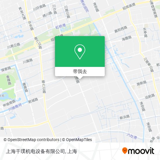 上海干璞机电设备有限公司地图