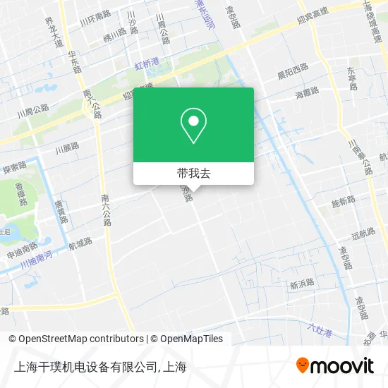 上海干璞机电设备有限公司地图