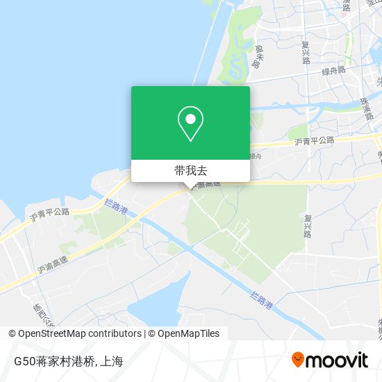 G50蒋家村港桥地图