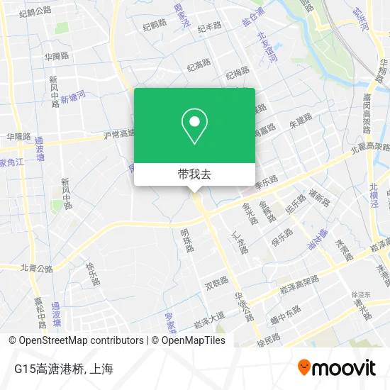 G15嵩溏港桥地图