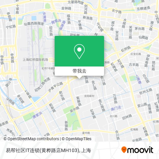 易帮社区IT连锁(黄桦路店MH103)地图