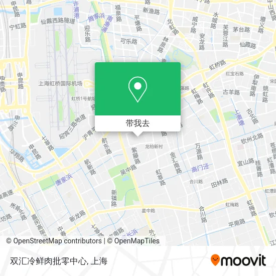 双汇冷鲜肉批零中心地图
