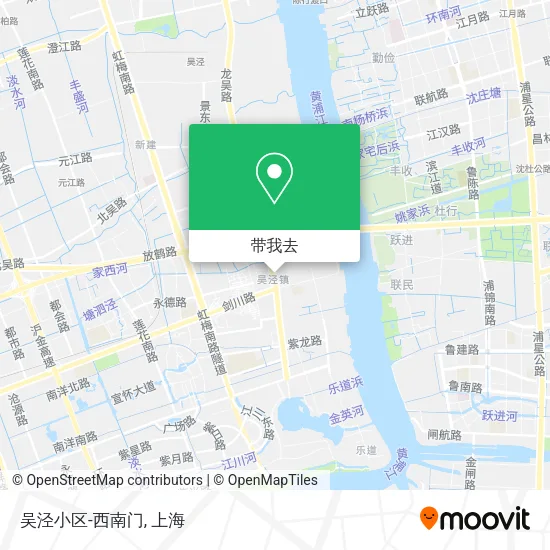 吴泾小区-西南门地图