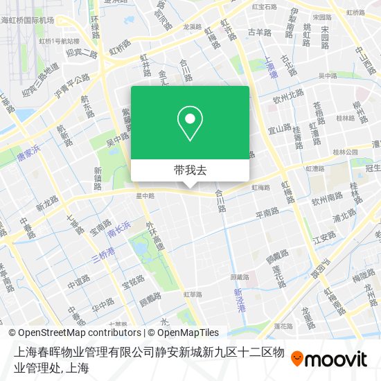 上海春晖物业管理有限公司静安新城新九区十二区物业管理处地图