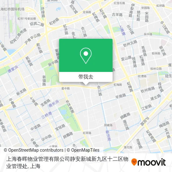 上海春晖物业管理有限公司静安新城新九区十二区物业管理处地图