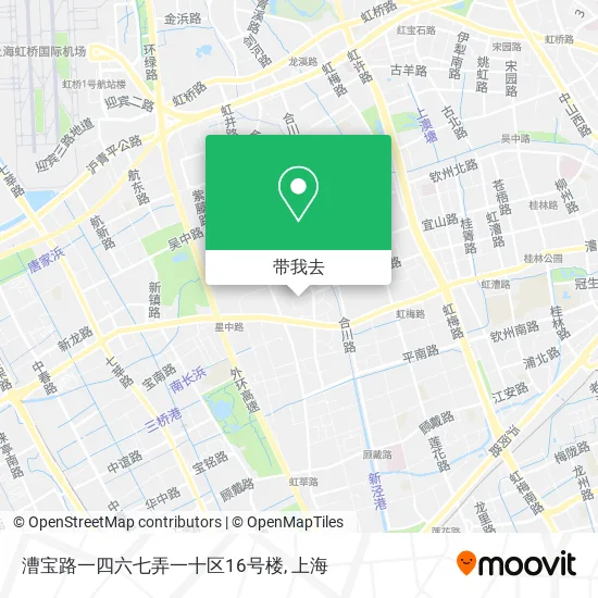 漕宝路一四六七弄一十区16号楼地图