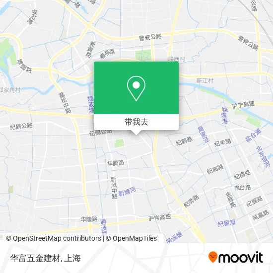 华富五金建材地图