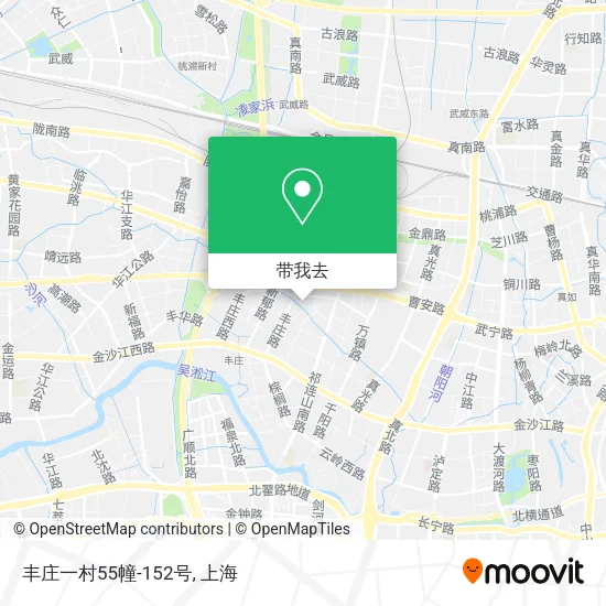 丰庄一村55幢-152号地图