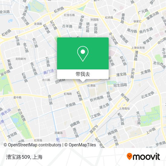 漕宝路509地图