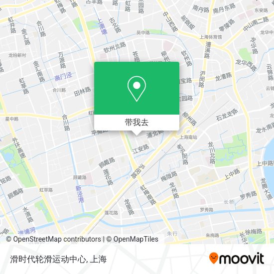 滑时代轮滑运动中心地图
