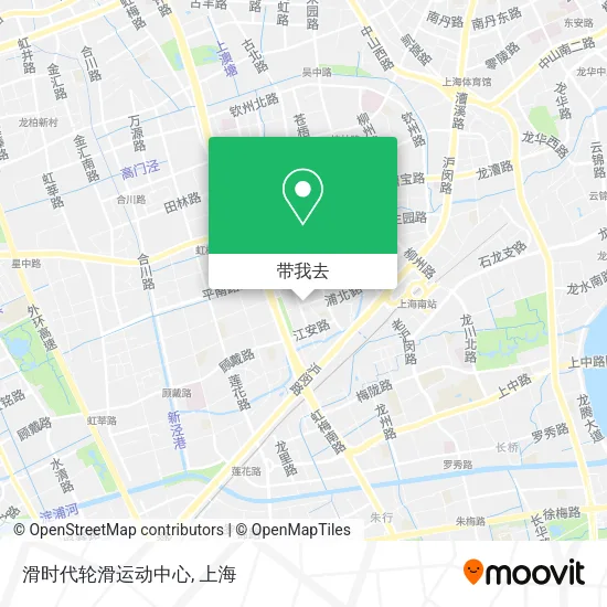 滑时代轮滑运动中心地图