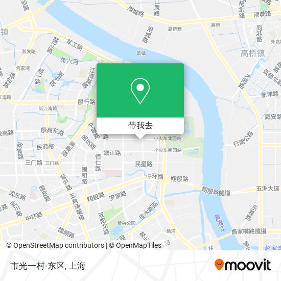 市光一村-东区地图
